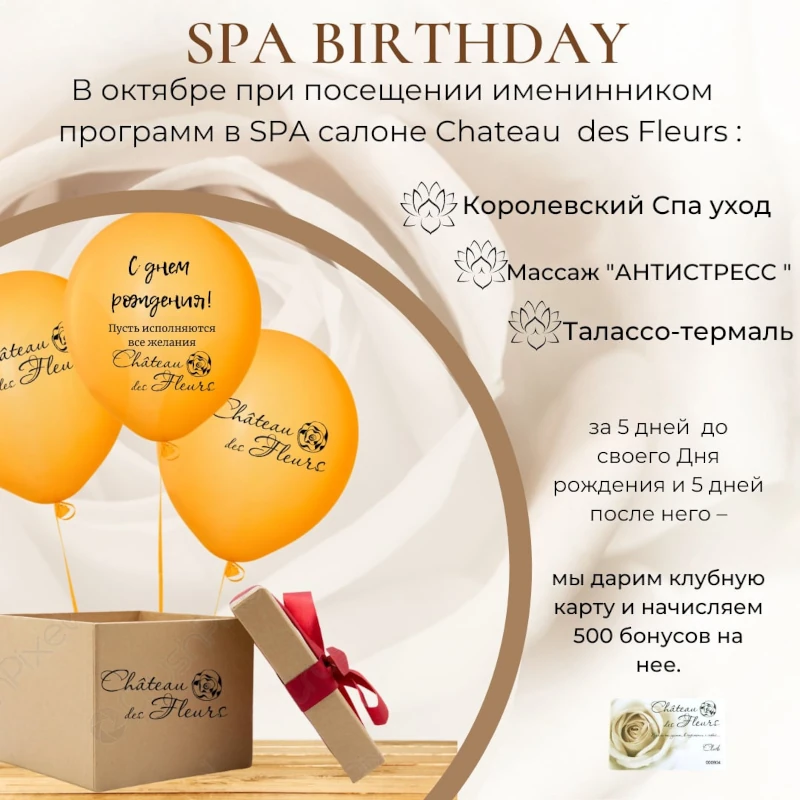 SPA Birthday